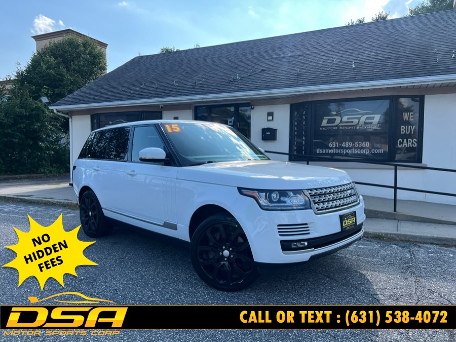 Used 2015 Land Rover Range Rover in Commack, New York | DSA Motor Sports Corp. Commack, New York