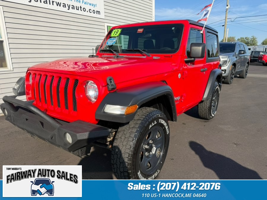 Used 2019 Jeep Wrangler in Hancock, Maine | Fairway Auto Sales. Hancock, Maine