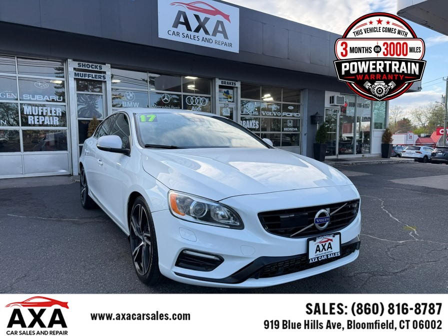 2017 Volvo S60 T6 AWD R-Design Platinum, available for sale in Bloomfield, Connecticut | AXA Car Sales and Repair LLC. Bloomfield, Connecticut