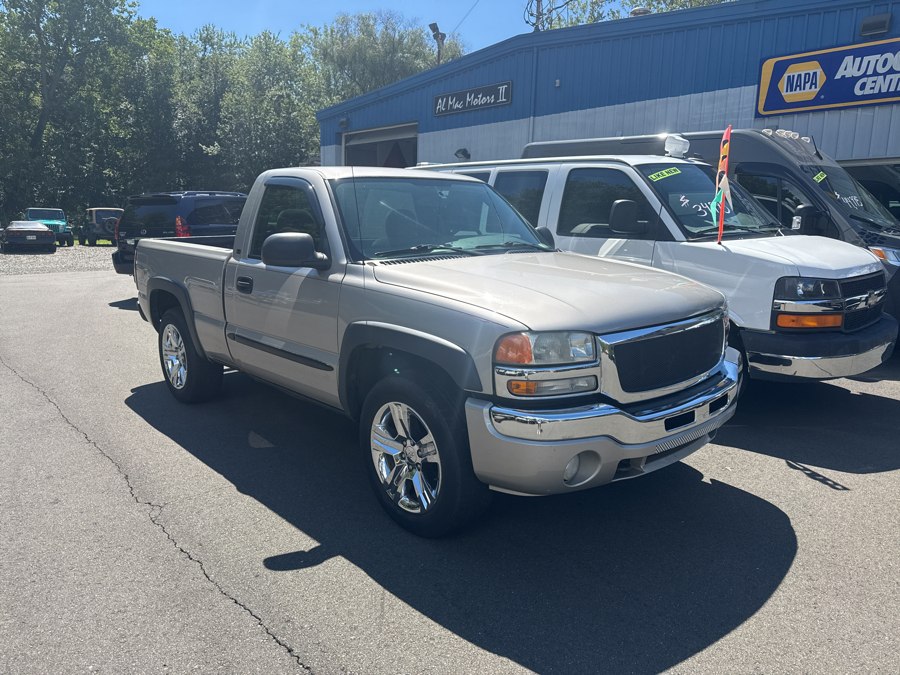 2004 GMC Sierra 1500 Reg Cab 119.0" WB 4WD SLE, available for sale in Branford, Connecticut | Al Mac Motors 2. Branford, Connecticut