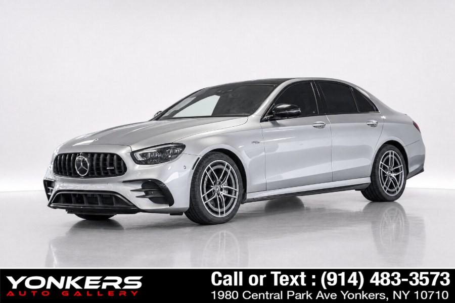 Cirrus Silver Metallic 2022 Mercedes-Benz E-Class Sedan All-Wheel Drive Automatic