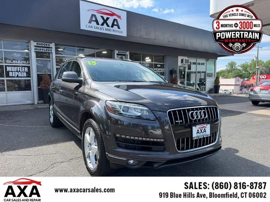 Used 2015 Audi Q7 in Bloomfield, Connecticut | AXA Car Sales and Repair LLC. Bloomfield, Connecticut