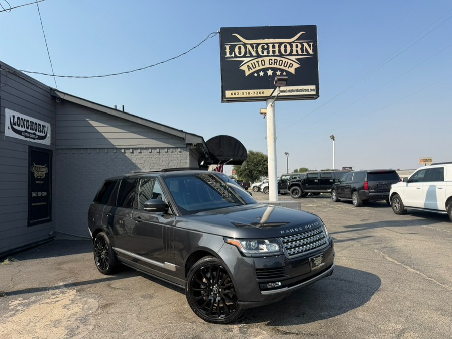  2016 Land Rover Range Rover V6 HSE 4WD   