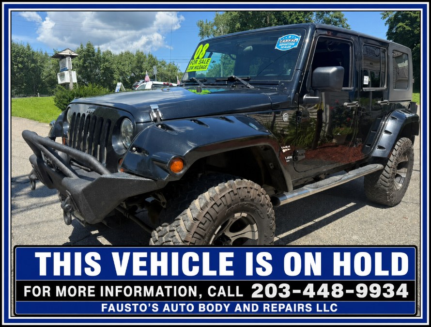 Used 2008 Jeep Wrangler in New Milford, Connecticut | Faustos Auto Body and Repairs LLC. New Milford, Connecticut