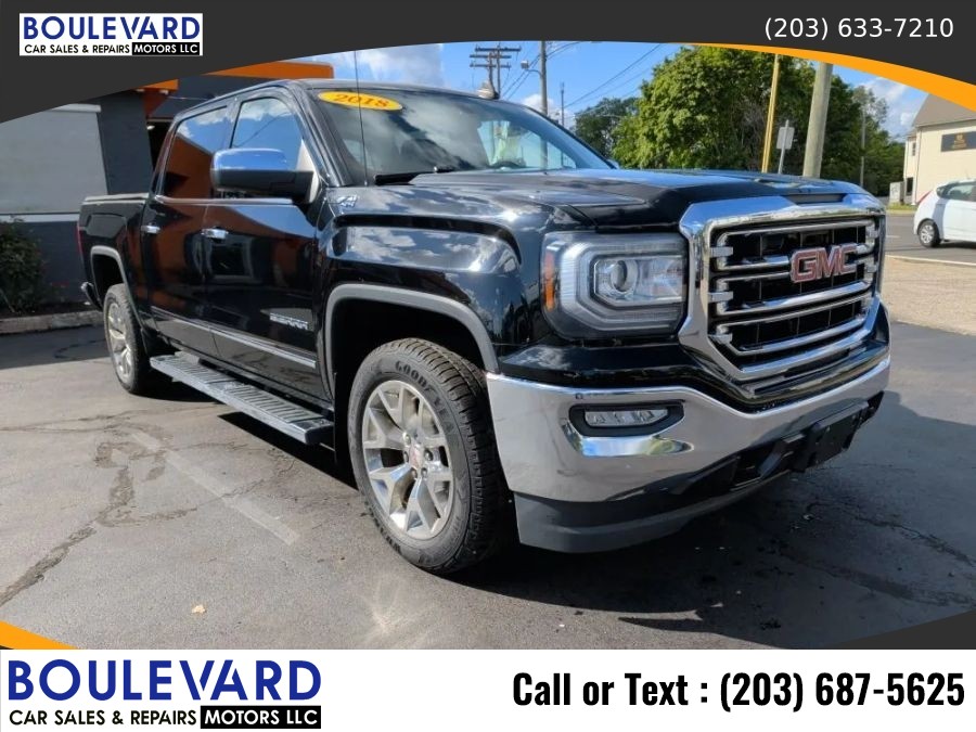Used 2018 GMC Sierra 1500 Crew Cab in New Haven, Connecticut | Boulevard Motors LLC. New Haven, Connecticut