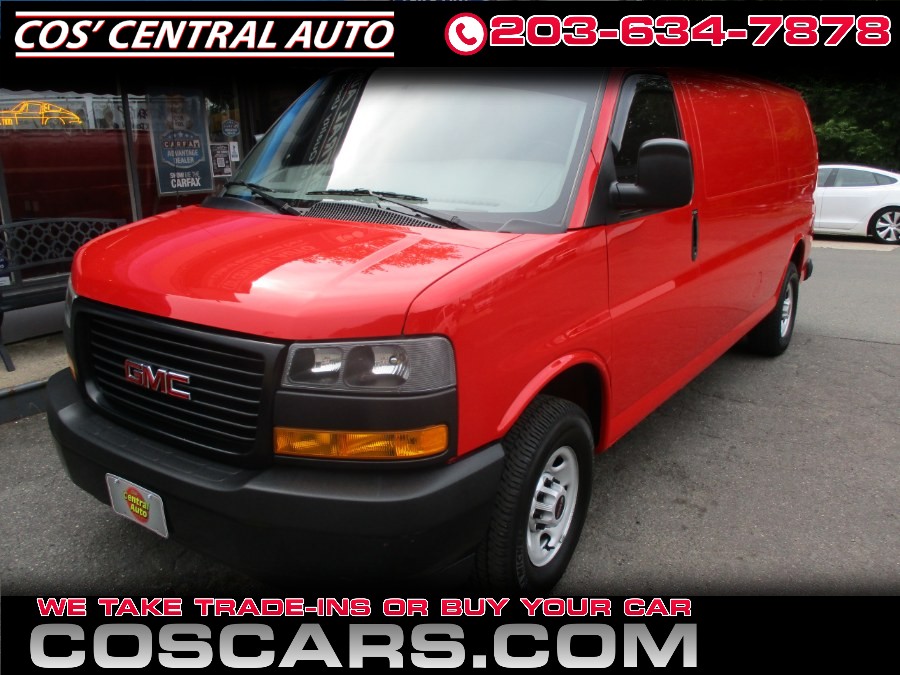 Used 2023 GMC Savana Cargo Van in Meriden, Connecticut | Cos Central Auto. Meriden, Connecticut