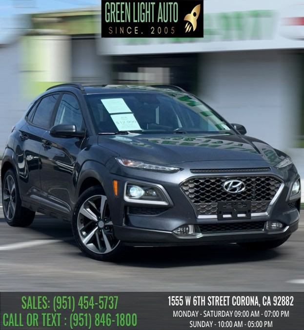 Used 2019 Hyundai Kona in Corona, California | Green Light Auto. Corona, California