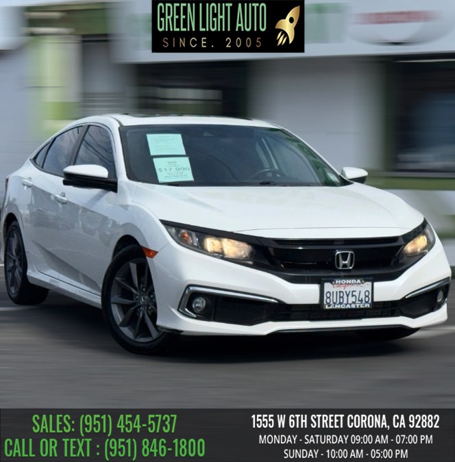 Used 2020 Honda Civic Sedan in Corona, California | Green Light Auto. Corona, California