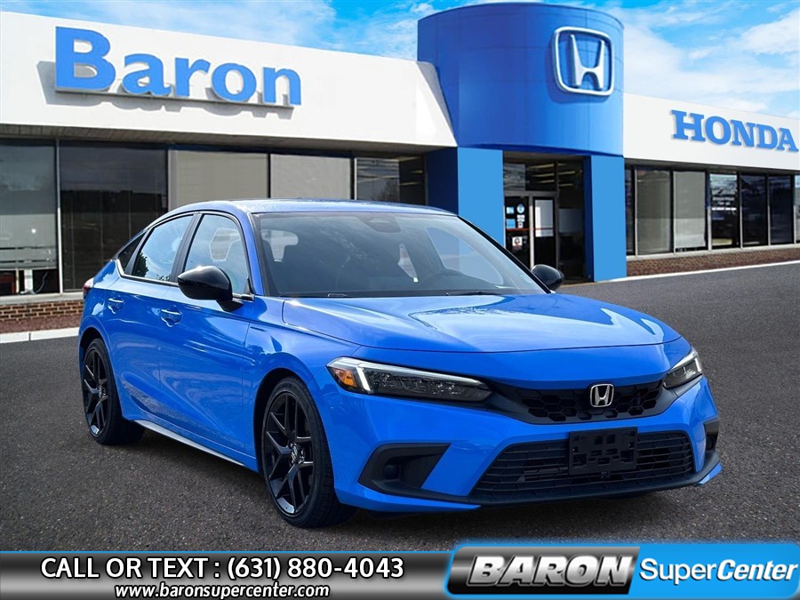 Used 2023 Honda Civic Hatchback in Patchogue, New York | Baron Supercenter. Patchogue, New York