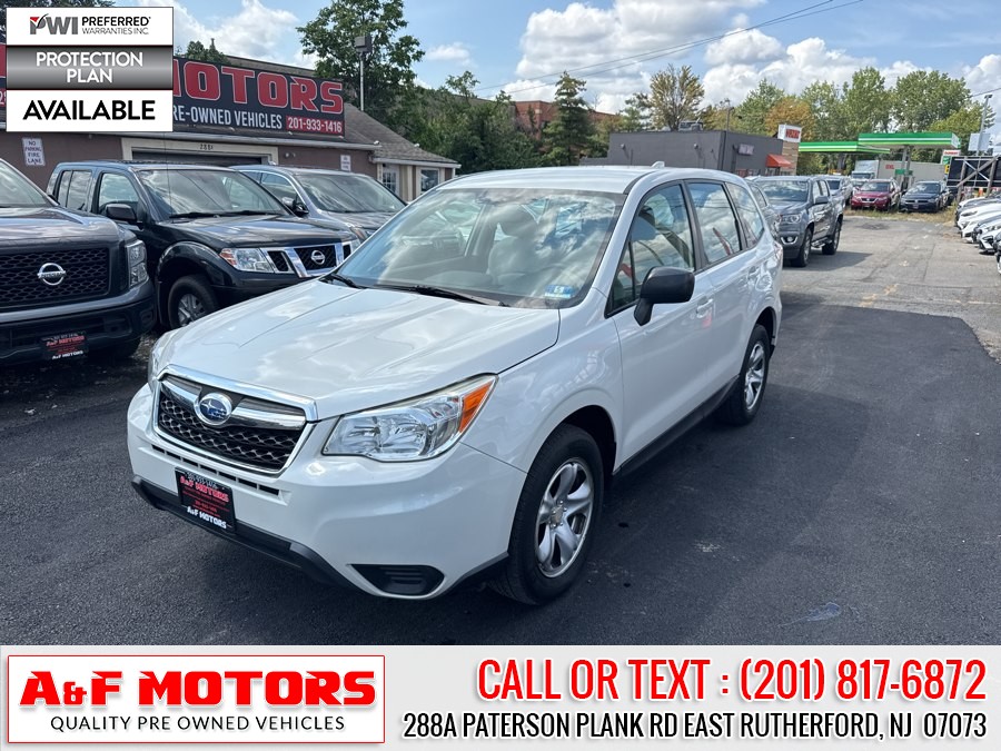 Used 2016 Subaru Forester in East Rutherford, New Jersey | A&F Motors LLC. East Rutherford, New Jersey