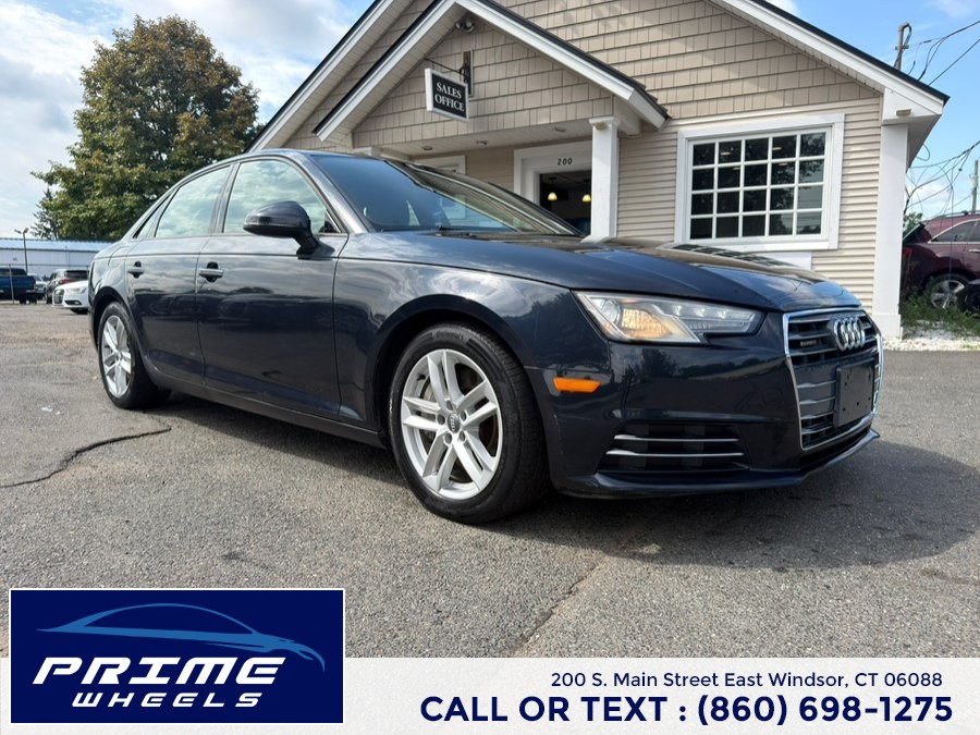 2017 Audi A4 2.0 TFSI Auto Premium quattro AWD, available for sale in East Windsor, Connecticut | Prime Wheels. East Windsor, Connecticut