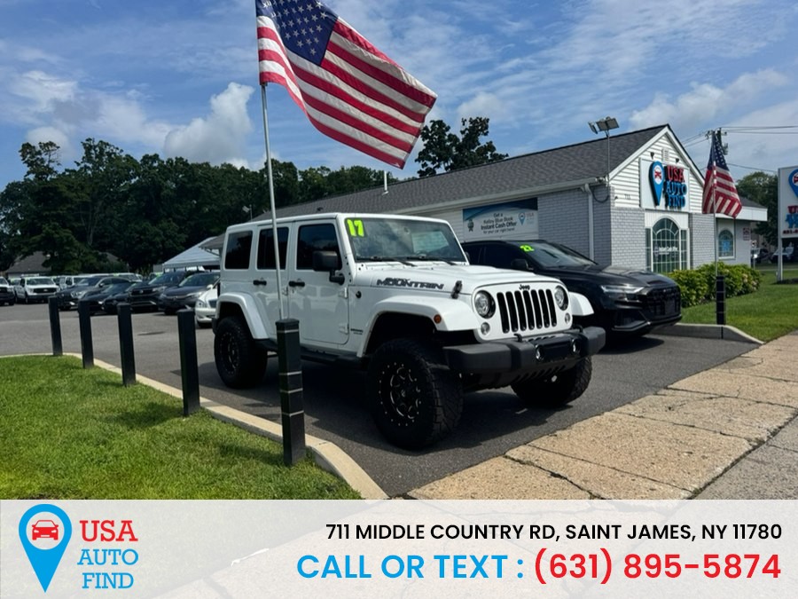 2017 Jeep Wrangler Unlimited Smoky Mountain 4x4 *Ltd Avail*