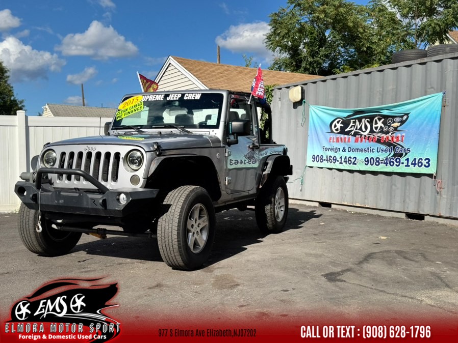 Used 2015 Jeep Wrangler in Elizabeth, New Jersey | Elmora Motor Sports. Elizabeth, New Jersey