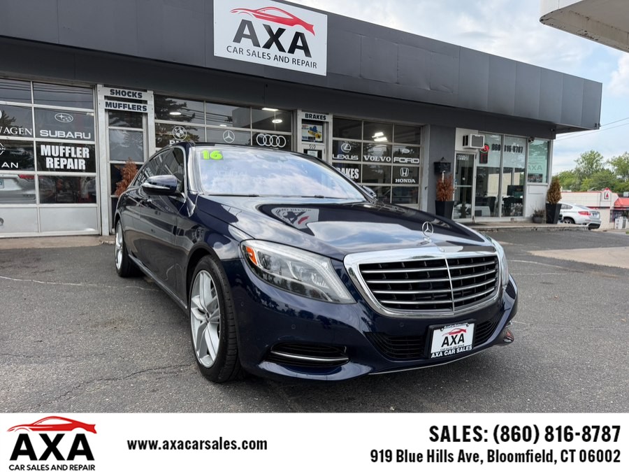 Used 2016 Mercedes-Benz S-Class in Bloomfield, Connecticut | AXA Car Sales and Repair LLC. Bloomfield, Connecticut