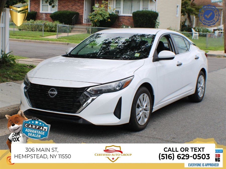 2024 Nissan Sentra S, available for sale in Hempstead, New York | Certified Auto Group. Hempstead, New York
