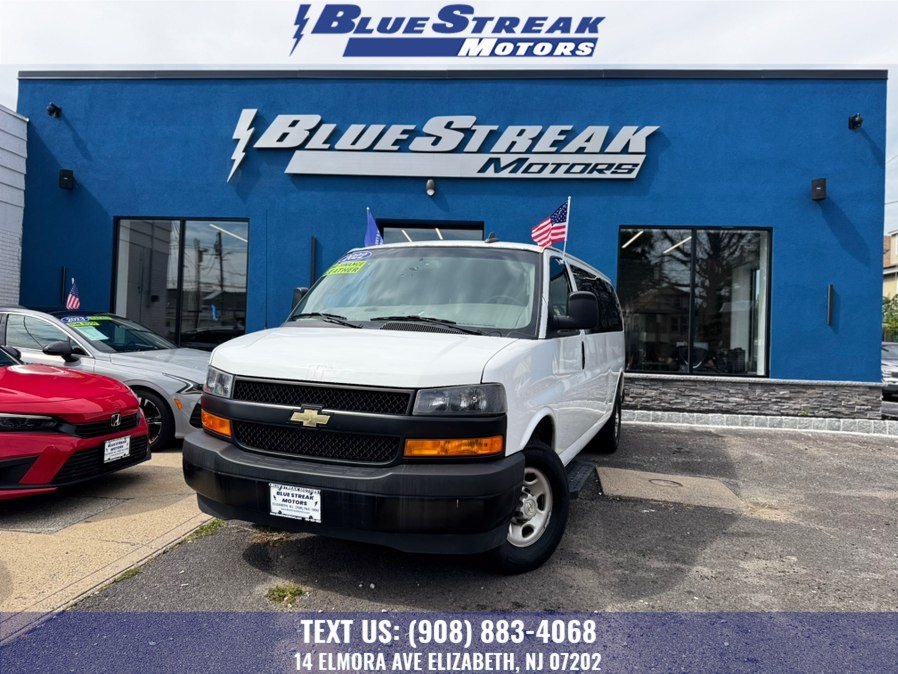 Used 2022 Chevrolet Express Passenger in Elizabeth, New Jersey | Blue Streak Motors. Elizabeth, New Jersey