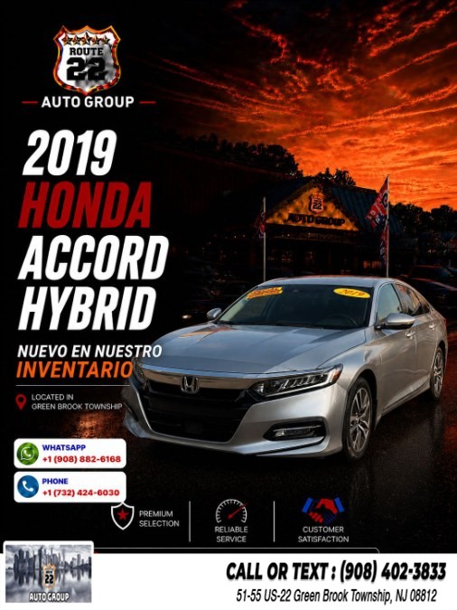 Used 2018 Honda Accord Hybrid in Green Brook Township, New Jersey | Route 22 Auto Group. Green Brook Township, New Jersey