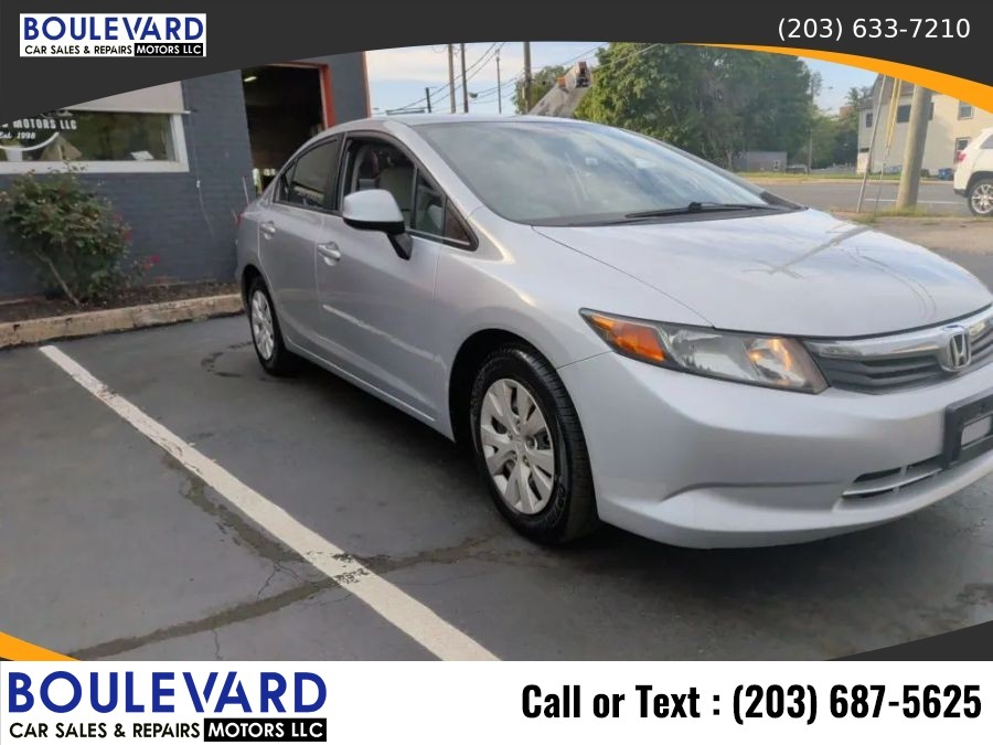 Used 2012 Honda Civic in New Haven, Connecticut | Boulevard Motors LLC. New Haven, Connecticut