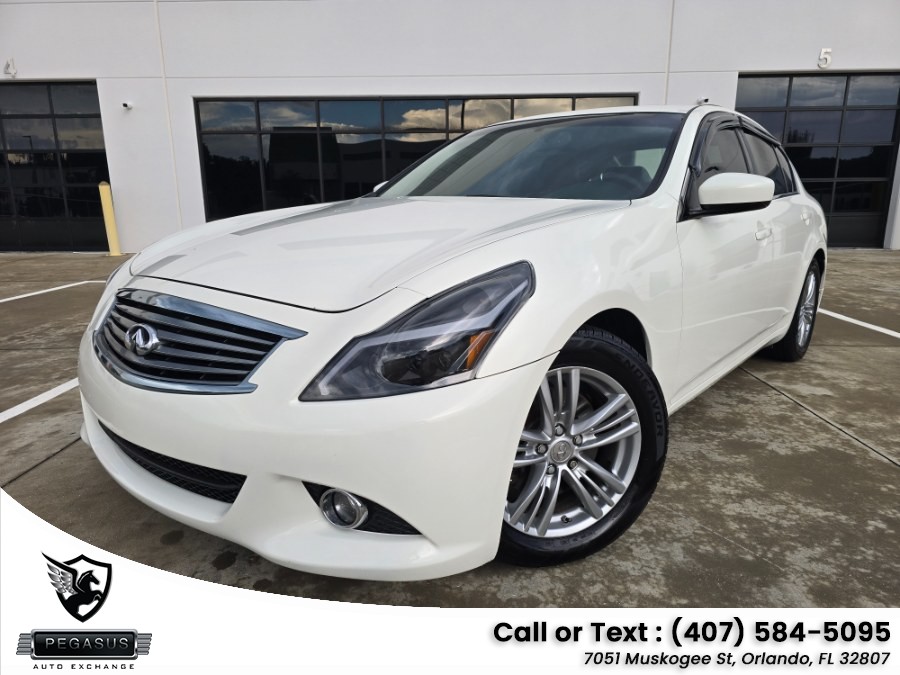 Used 2013 Infiniti G37 Sedan in Orlando, Florida | Pegasus Auto Exchange. Orlando, Florida