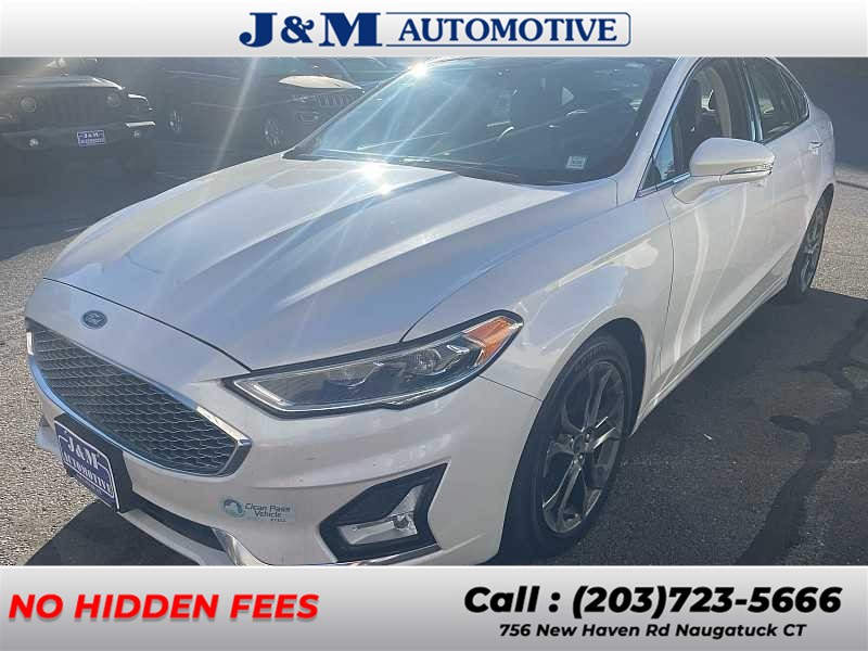 Used Ford Fusion Hybrid Titanium 2020 | J&M Automotive Sls&Svc LLC. Naugatuck, Connecticut