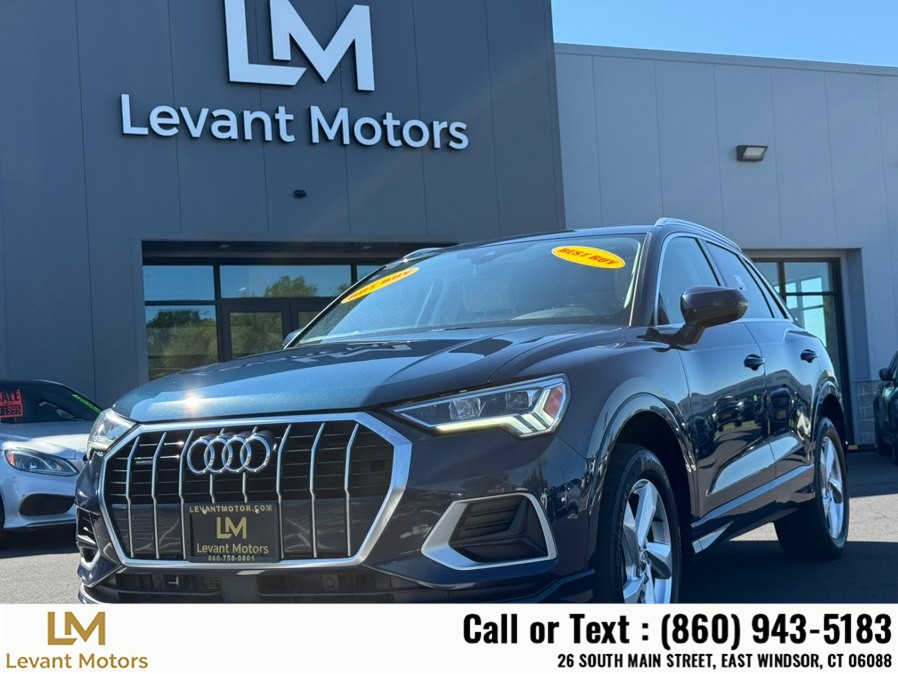 Used 2020 Audi Q3 in EAST WINDSOR, Connecticut | Levant Motors LLC. EAST WINDSOR, Connecticut