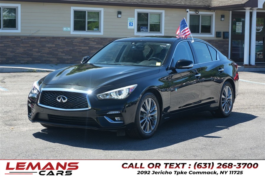 Used 2021 Infiniti Q50 in Commack, New York | Lemans Cars. Commack, New York