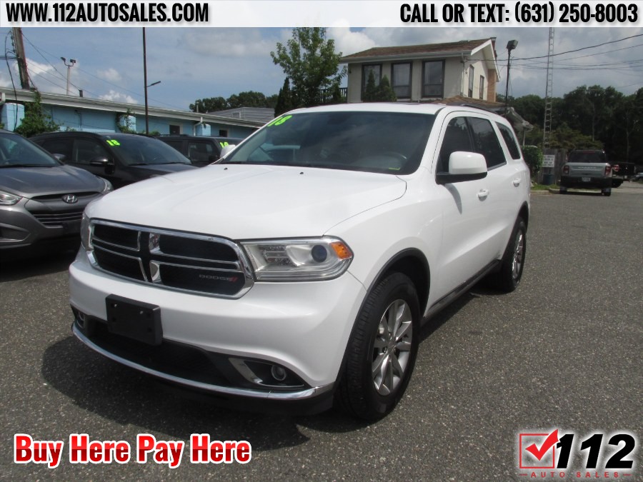 Used 2018 Dodge Durango Sxt in Patchogue, New York | 112 Auto Sales. Patchogue, New York