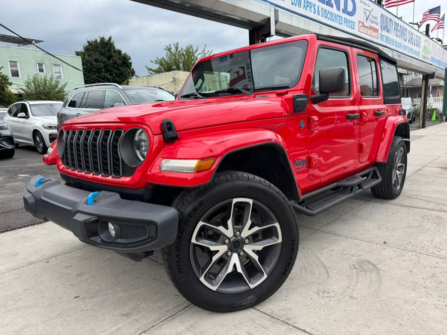 Firecracker Red Clearcoat 2024 Jeep Wrangler 4xe SUV / Crossover Four-Wheel Drive 8-Speed Automatic