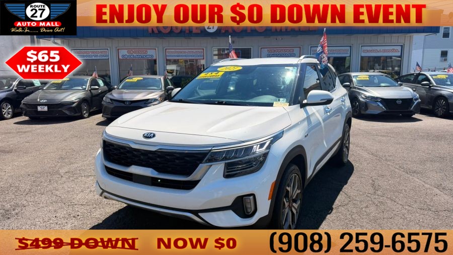Used 2021 Kia Seltos in Linden, New Jersey | Route 27 Auto Mall. Linden, New Jersey