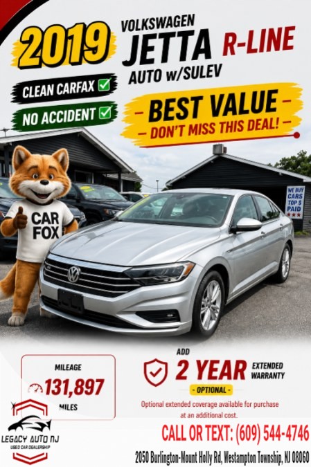 Used 2019 Volkswagen Jetta in Westampton Township, New Jersey | Legacy Auto NJ. Westampton Township, New Jersey
