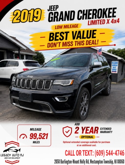 Used 2019 Jeep Grand Cherokee in Westampton Township, New Jersey | Legacy Auto NJ. Westampton Township, New Jersey