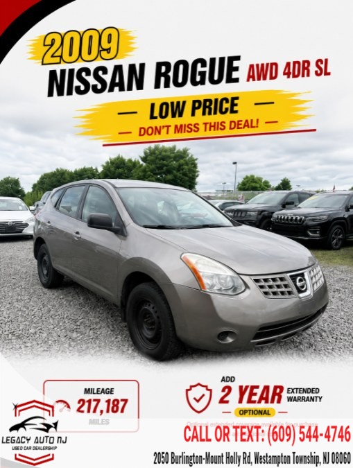 Used 2009 Nissan Rogue in Westampton Township, New Jersey | Legacy Auto NJ. Westampton Township, New Jersey