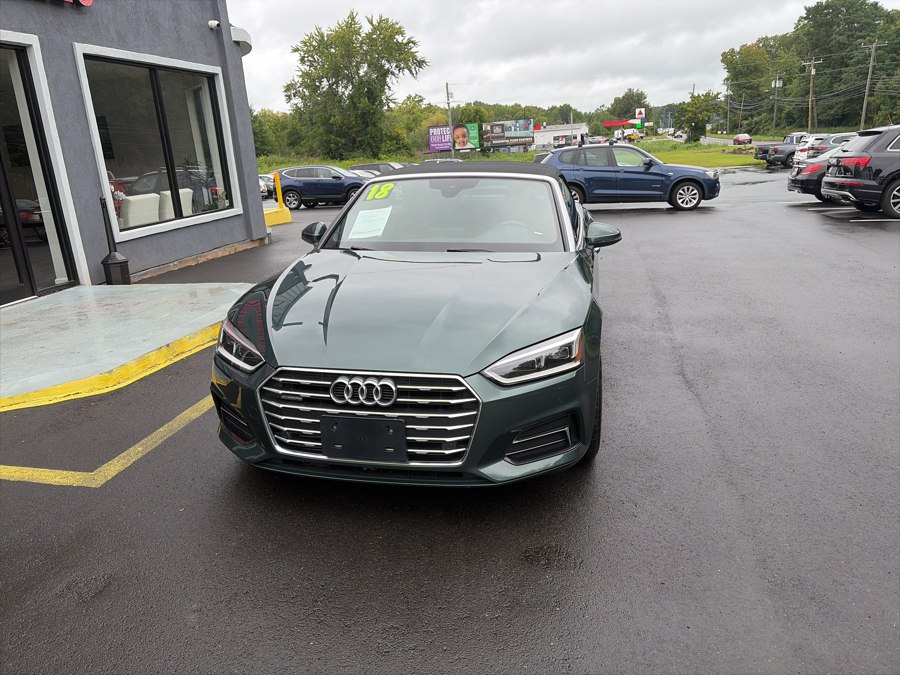 Used 2018 Audi A5 Cabriolet in Middletown, Connecticut | Newfield Auto Sales. Middletown, Connecticut