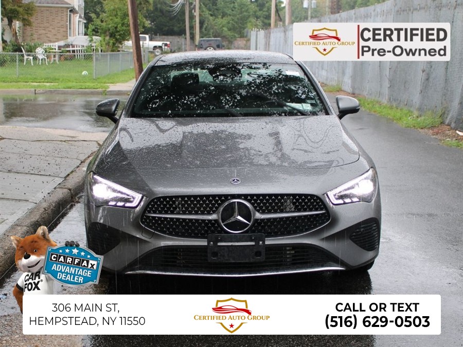Used 2025 Mercedes-benz Cla in Hempstead, New York | Certified Automotive Group. Hempstead, New York
