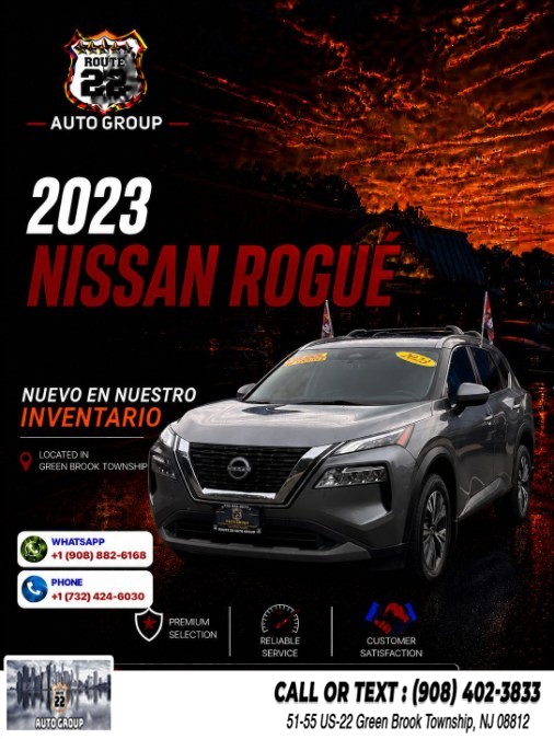 Used 2023 Nissan Rogue in Green Brook Township, New Jersey | Route 22 Auto Group. Green Brook Township, New Jersey