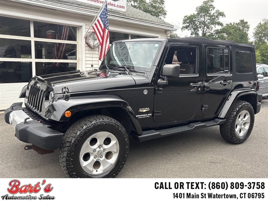 Used 2014 Jeep Wrangler Unlimited in Watertown, Connecticut | Barts Automotive Sales LLC. Watertown, Connecticut