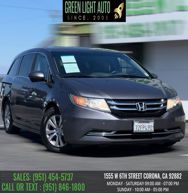 Used 2017 Honda Odyssey in Corona, California | Green Light Auto. Corona, California