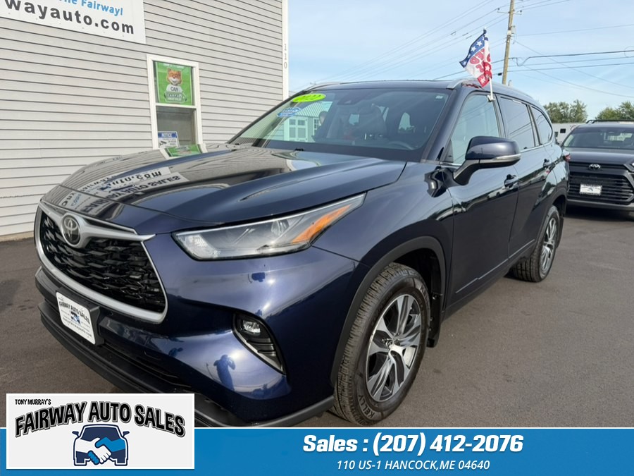 Used 2022 Toyota Highlander in Hancock, Maine | Fairway Auto Sales. Hancock, Maine