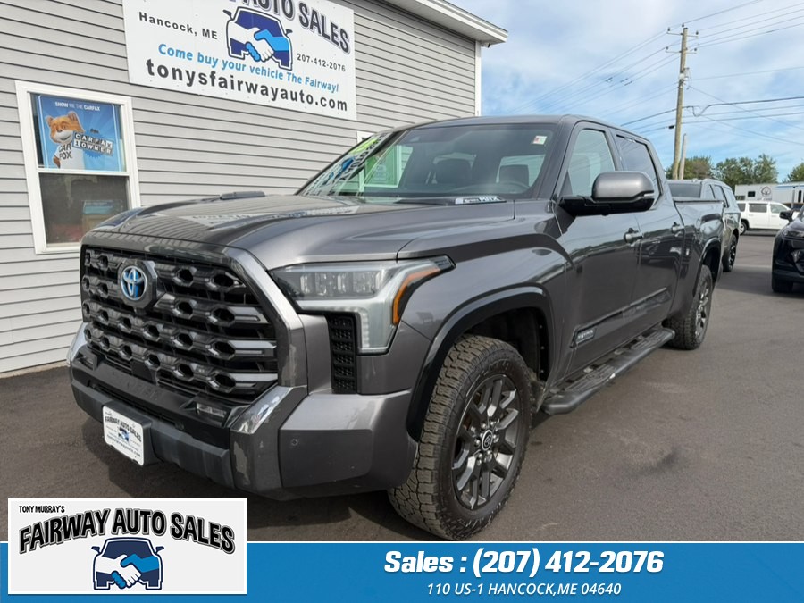 Used 2023 Toyota Tundra 4WD PLATINUM!! in Hancock, Maine | Fairway Auto Sales. Hancock, Maine