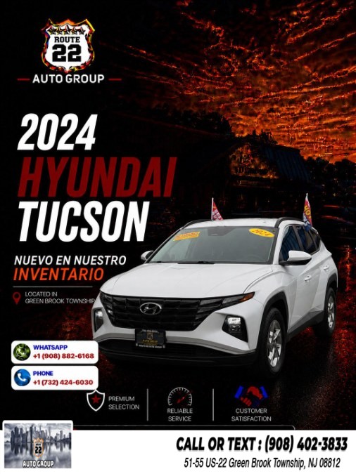 Used 2024 Hyundai Tucson in Green Brook Township, New Jersey | Route 22 Auto Group. Green Brook Township, New Jersey