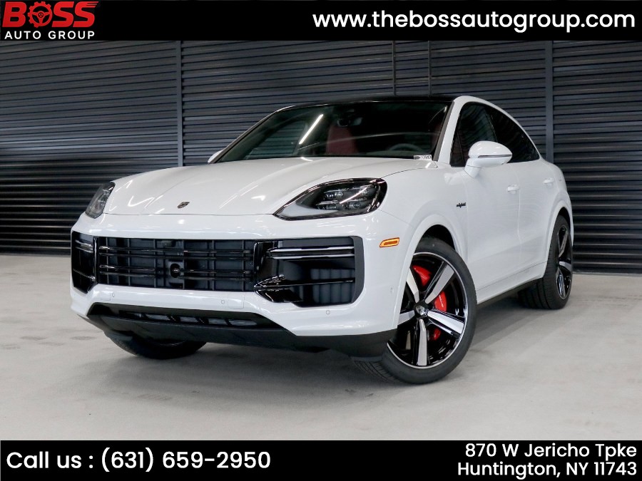 New 2026 Porsche Cayenne Turbo E-Hybrid Coupe in Huntington, New York | The Boss Auto Group. Huntington, New York