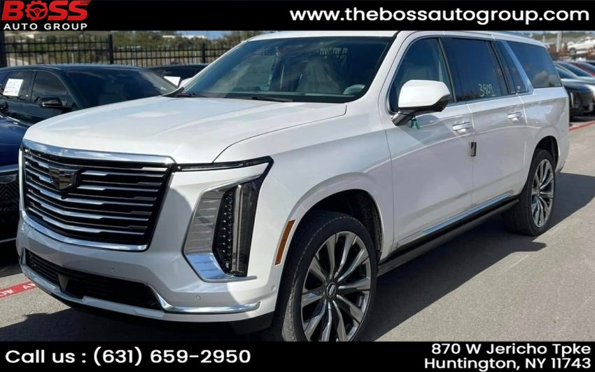 New 2026 Cadillac Escalade ESV in Huntington, New York | The Boss Auto Group. Huntington, New York