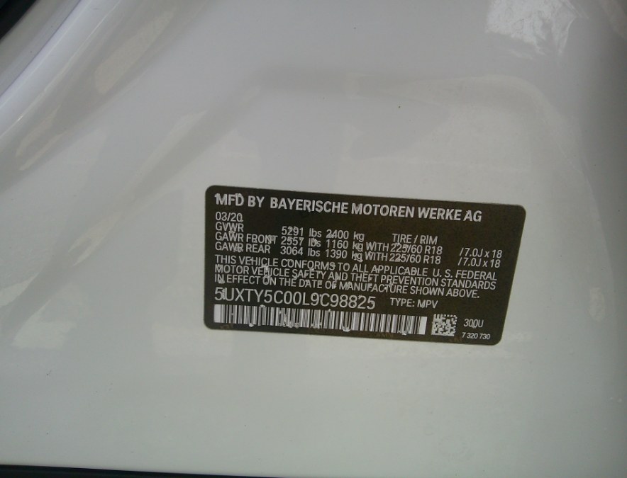 2020 BMW X3 - $19,800