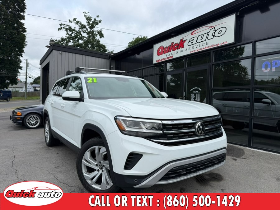 Used 2021 Volkswagen Atlas in Bristol, Connecticut | Quick Auto LLC. Bristol, Connecticut