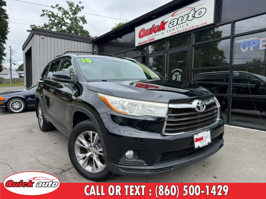 Used 2015 Toyota Highlander in Bristol, Connecticut | Quick Auto LLC. Bristol, Connecticut