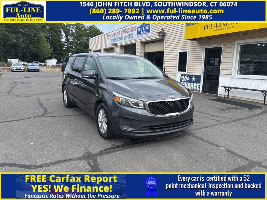 Used Kia Sedona LX FWD 2017 | Ful-line Auto LLC. South Windsor , Connecticut