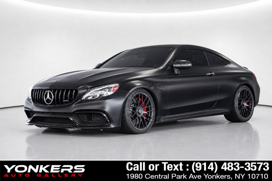 designo night black magno 2017 Mercedes-Benz C-Class Coupe Rear-Wheel Drive Automatic