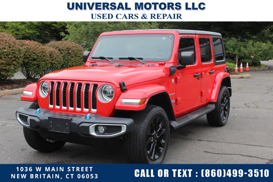 Used 2022 Jeep Wrangler 4xe in New Britain, Connecticut | Universal Motors LLC. New Britain, Connecticut