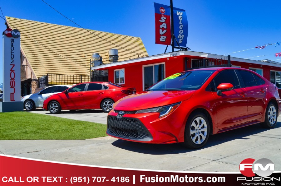Used 2020 Toyota Corolla in Moreno Valley, California | Fusion Motors Inc. Moreno Valley, California