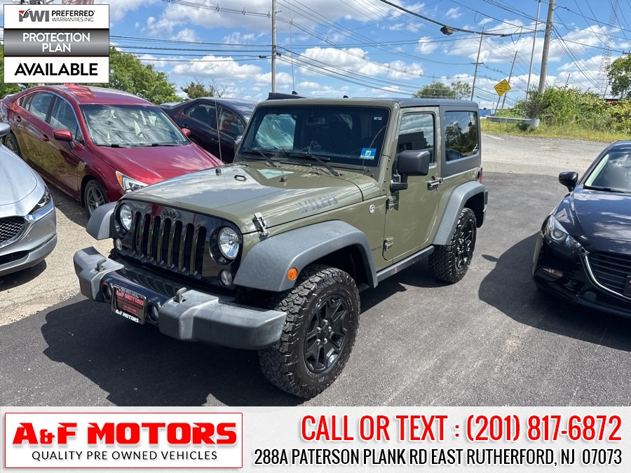 Used 2016 Jeep Wrangler in East Rutherford, New Jersey | A&F Motors LLC. East Rutherford, New Jersey
